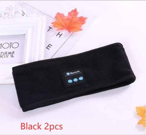 Image of Wireless Bluetooth-compatible Headband Outdoor Fitness Yoga Headband