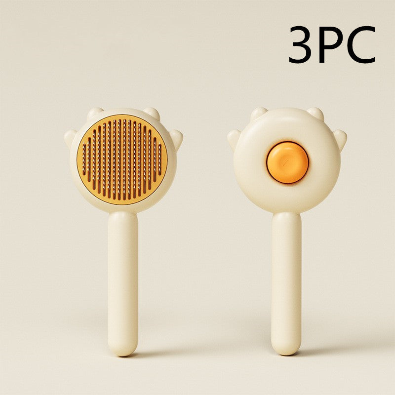 Image of Cat Comb Massage Pet Magic Combs Hair Removal Cat And Dog Brush Pets Grooming Cleaning Supplies Scratcher