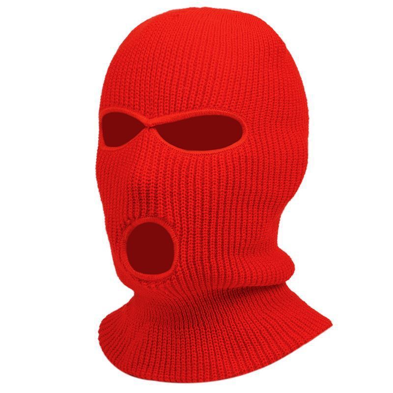 Solid Color Outdoor Cycling Warm Pullover Cap