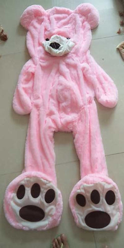 Image of Giant Teddy Bear Plush Toy Huge  Soft Toys  Leather Shell