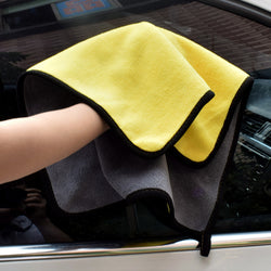 Image of Two-color Couble-sided Car Dual-use Cleaning Car Wash Towel