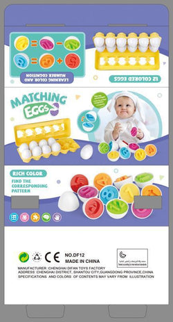 Image of Baby Learning Educational Toy Smart Egg Toy Games Shape Matching Sorters Toys Montessori Eggs Toys For Kids Children