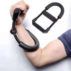 Image of Grip Power Wrist Forearm Hand Grip Arm Trainer Adjustable Forearm Hand Wrist Exercises Force Trainer Power Strengthener Grip Fitness
