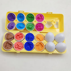 Image of Baby Learning Educational Toy Smart Egg Toy Games Shape Matching Sorters Toys Montessori Eggs Toys For Kids Children
