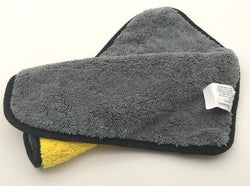 Image of Two-color Couble-sided Car Dual-use Cleaning Car Wash Towel