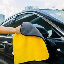 Image of Two-color Couble-sided Car Dual-use Cleaning Car Wash Towel