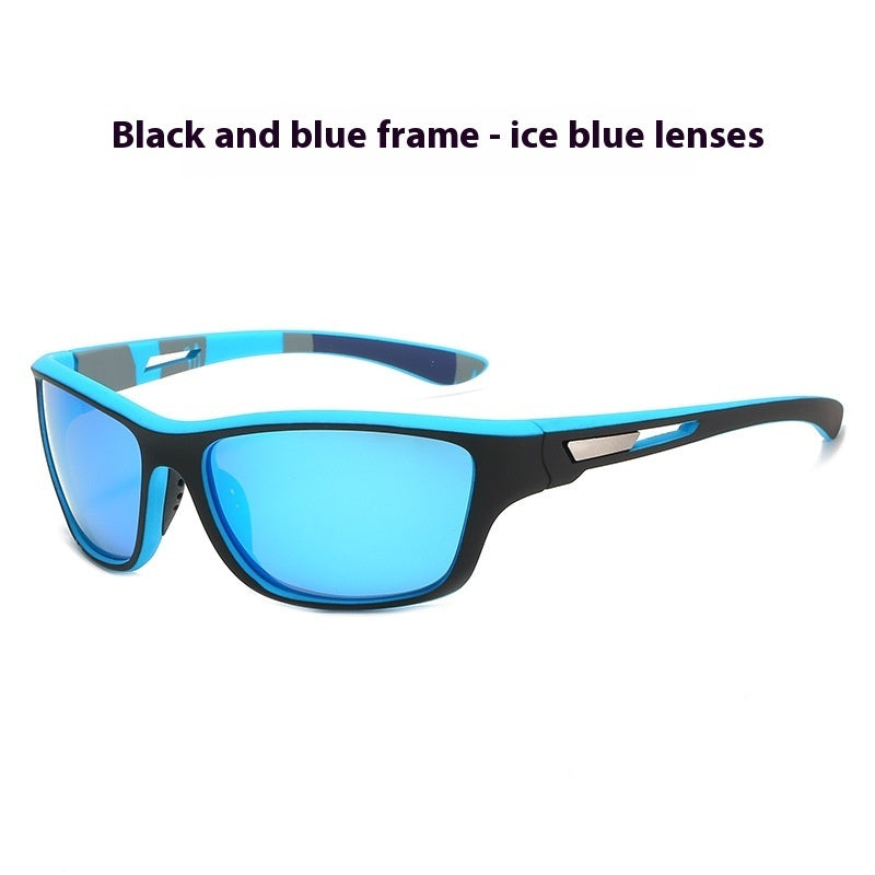 Image of Fashion Sports Night Vision Glasses For Men Polarized Cycling Sunglasses Sun-shade
