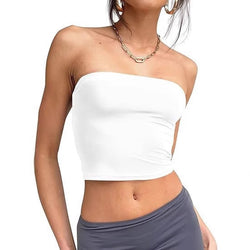 Image of Casual Vest Slim-fit Women's Tube Top