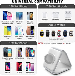 Image of 3-in-1 Wireless Charging Pad