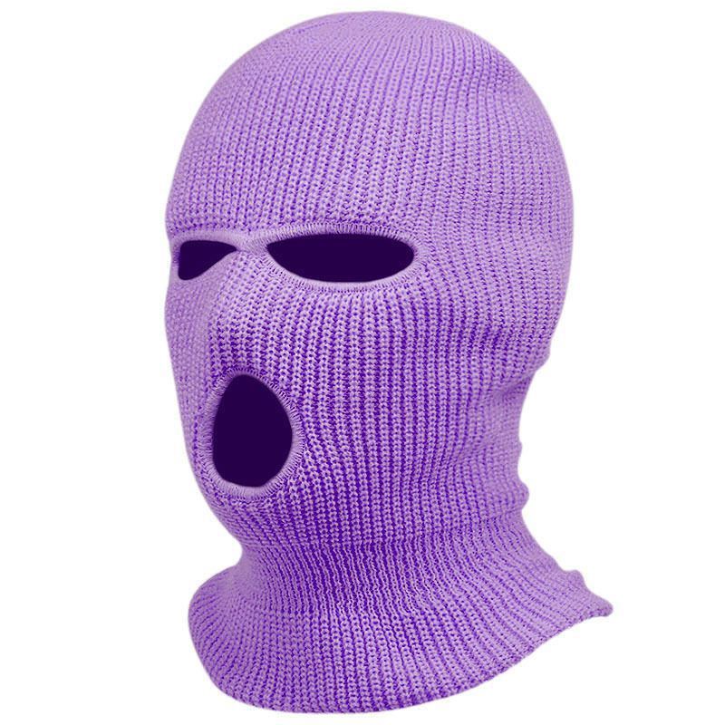 Solid Color Outdoor Cycling Warm Pullover Cap