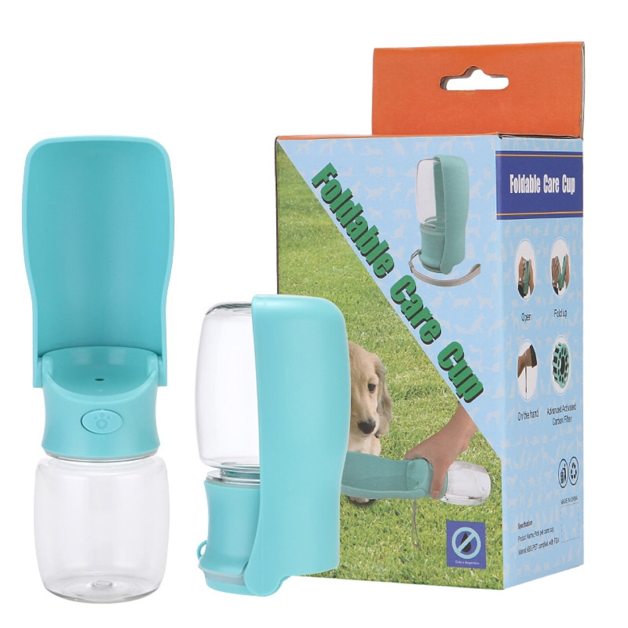 Image of Dog Portable Water Bottle Foldable