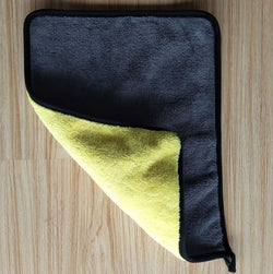 Image of Two-color Couble-sided Car Dual-use Cleaning Car Wash Towel
