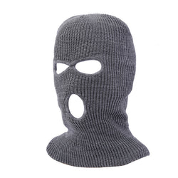 Image of Solid Color Outdoor Cycling Warm Pullover Cap