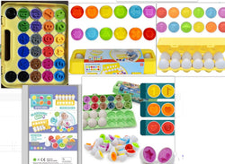 Image of Baby Learning Educational Toy Smart Egg Toy Games Shape Matching Sorters Toys Montessori Eggs Toys For Kids Children