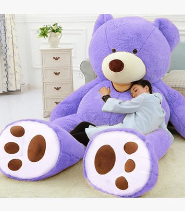 Image of Giant Teddy Bear Plush Toy Huge  Soft Toys  Leather Shell