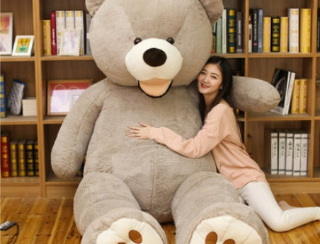 Image of Giant Teddy Bear Plush Toy Huge  Soft Toys  Leather Shell