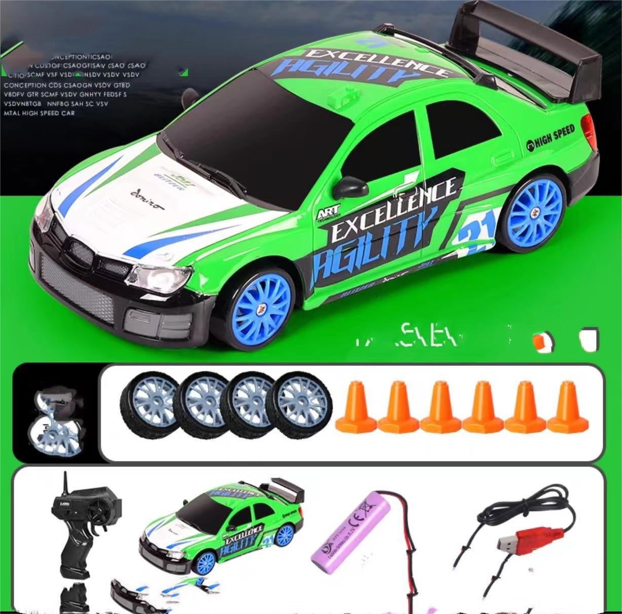 Image of 2.4G Drift Rc Car 4WD RC Drift Car Toy Remote Control GTR Model AE86 Vehicle Car RC Racing Car Toy For Children Christmas Gifts