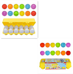 Image of Baby Learning Educational Toy Smart Egg Toy Games Shape Matching Sorters Toys Montessori Eggs Toys For Kids Children