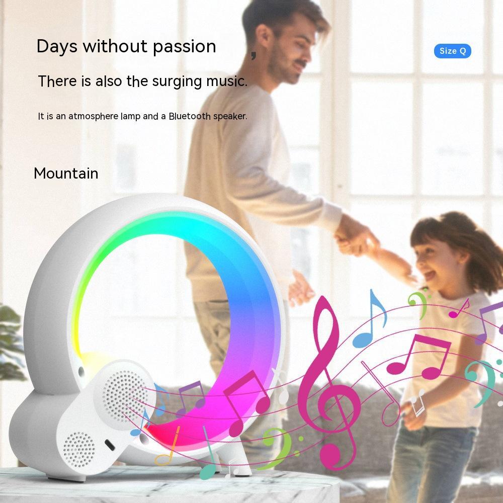 Creative Q Light Sunrise Digital Display Alarm Clock