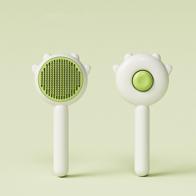 Image of Cat Comb Massage Pet Magic Combs Hair Removal Cat And Dog Brush Pets Grooming Cleaning Supplies Scratcher