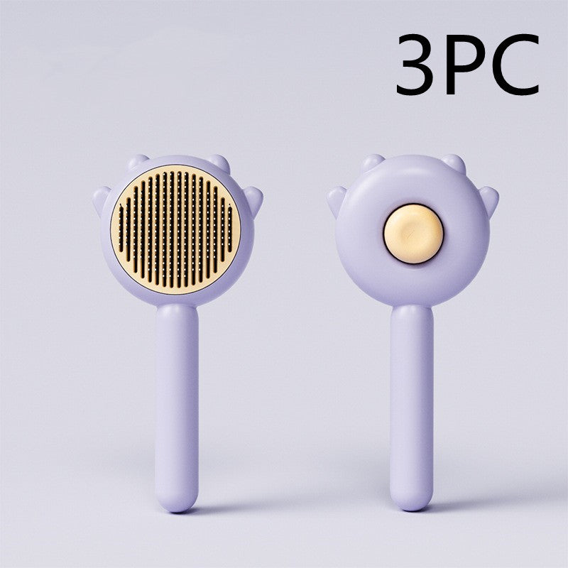 Image of Cat Comb Massage Pet Magic Combs Hair Removal Cat And Dog Brush Pets Grooming Cleaning Supplies Scratcher