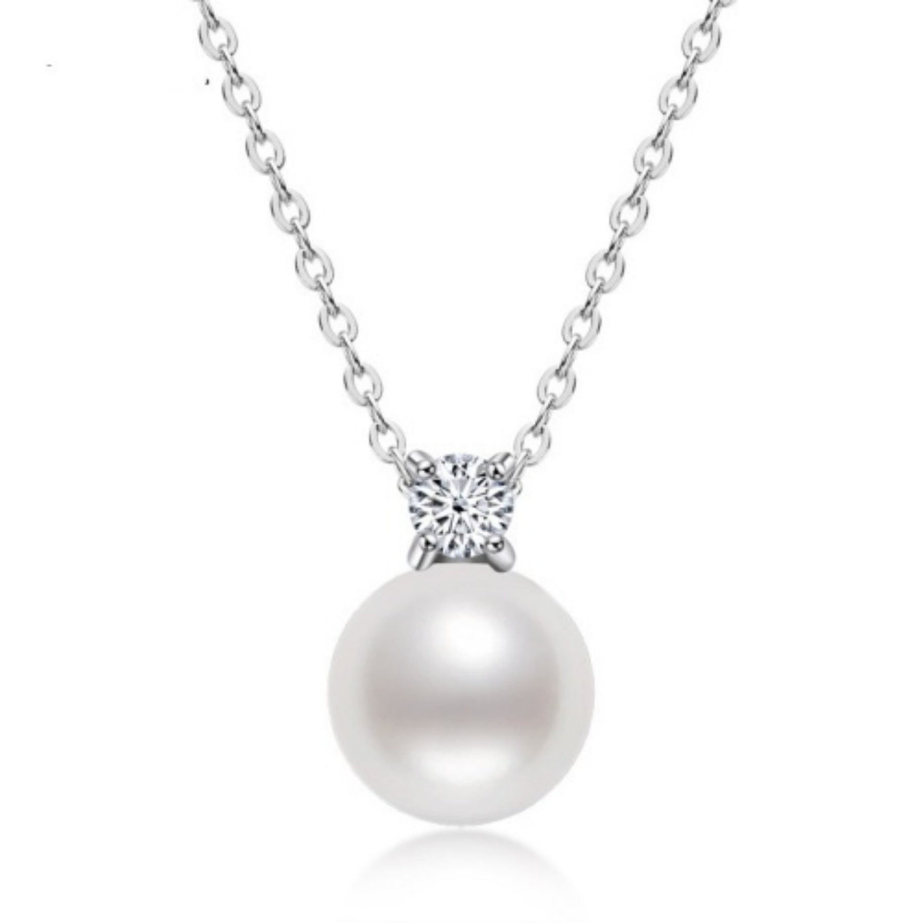 Small Light Bulb Necklace S925 Sterling Silver Simple And Versatile Single