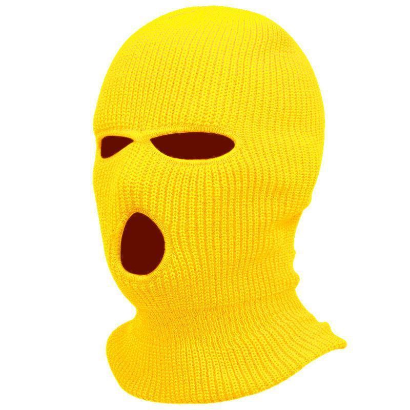 Solid Color Outdoor Cycling Warm Pullover Cap
