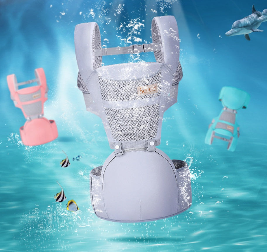 Image of Baby Carrier Waist Stool Multifunctional Baby Child Sitting Carrier Bag