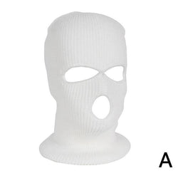 Image of Solid Color Outdoor Cycling Warm Pullover Cap