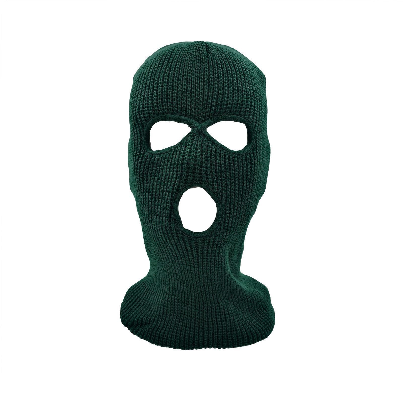 Solid Color Outdoor Cycling Warm Pullover Cap
