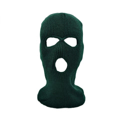 Image of Solid Color Outdoor Cycling Warm Pullover Cap