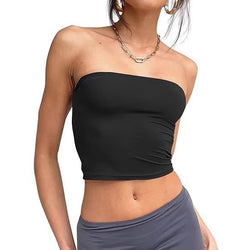 Image of Casual Vest Slim-fit Women's Tube Top