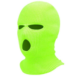 Image of Solid Color Outdoor Cycling Warm Pullover Cap