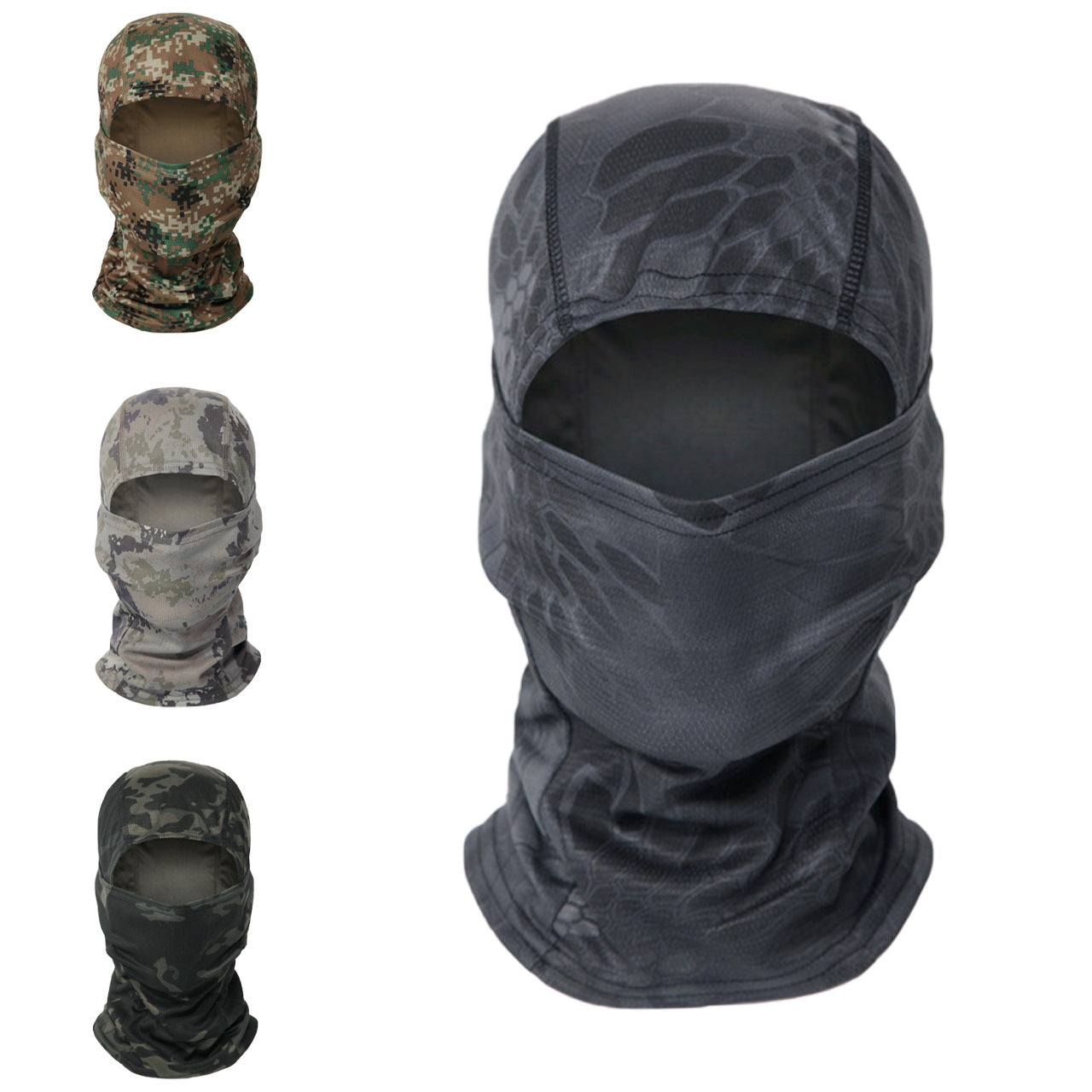 Image of Outdoor Quick-drying Mesh Breathable Cycling Camouflage Headgear