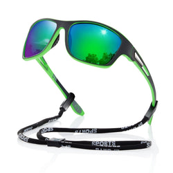 Image of Fashion Sports Night Vision Glasses For Men Polarized Cycling Sunglasses Sun-shade