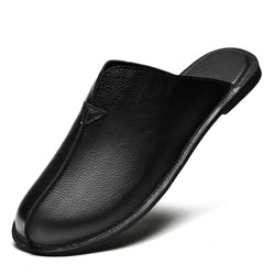 Image of Men's Retro Easy Matching Lazy Flat Beach Slippers