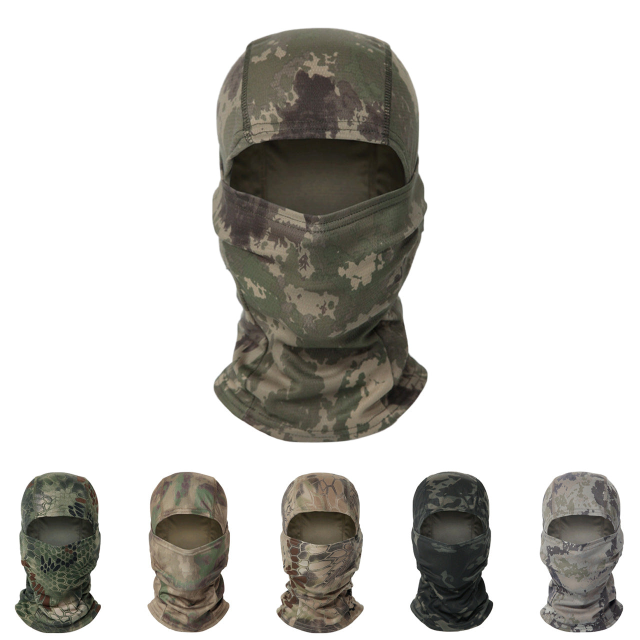 Image of Outdoor Quick-drying Mesh Breathable Cycling Camouflage Headgear