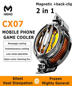 Image of CX07 2 in 1 Cooling Fan (Magnetic+Clip)