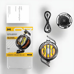 Image of CX07 2 in 1 Cooling Fan (Magnetic+Clip)