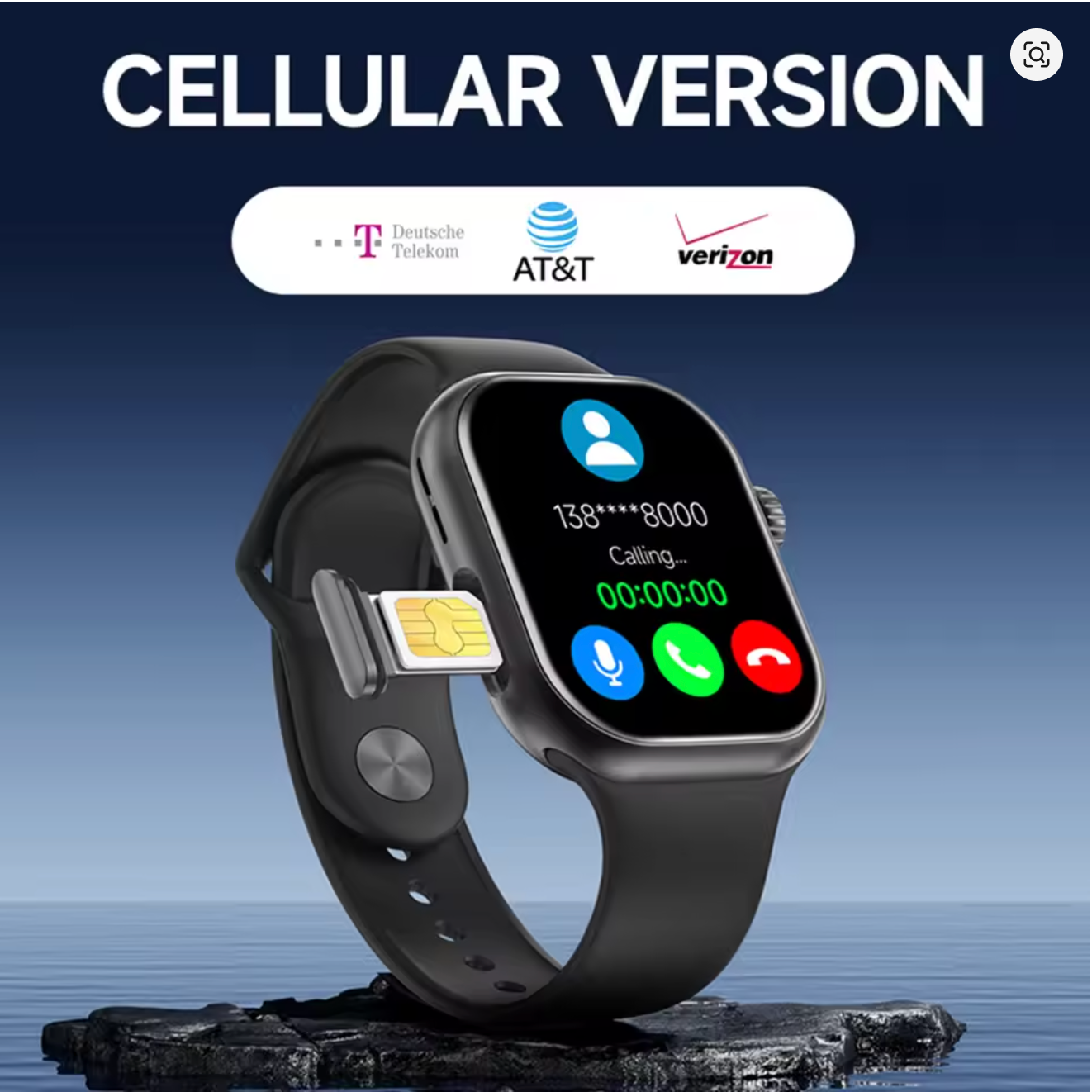 Image of 4G AMOLED Hidden Camera Watch