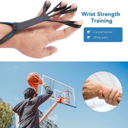 Image of Silicone Grip Device Finger Exercise Stretcher Arthritis Hand Grip Trainer Strengthen Rehabilitation Training To Relieve Pain