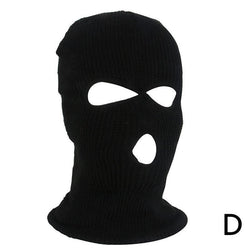 Image of Solid Color Outdoor Cycling Warm Pullover Cap