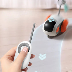 Image of Remote Control Interactive Cat Car Toy USB Charging Chasing Automatic Self-moving Remote Smart Control Car Interactive Cat Toy Pet Products
