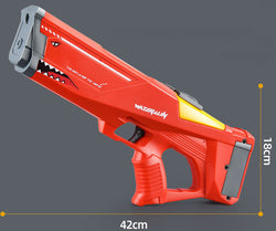 Image of Automatic Electric Water Gun Toys Shark High Pressure Outdoor Summer Beach Toy Kids Water Fight Pool Party Water Toy