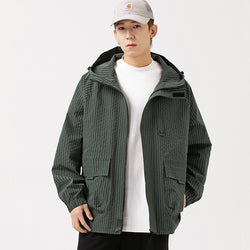 Image of Outdoor Men's Assault Jacket High-grade Functional Workwear Coat Autumn
