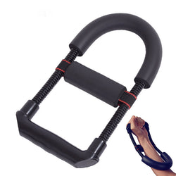 Image of Grip Power Wrist Forearm Hand Grip Arm Trainer Adjustable Forearm Hand Wrist Exercises Force Trainer Power Strengthener Grip Fitness