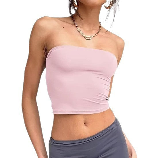Casual Vest Slim-fit Women's Tube Top
