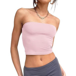 Image of Casual Vest Slim-fit Women's Tube Top