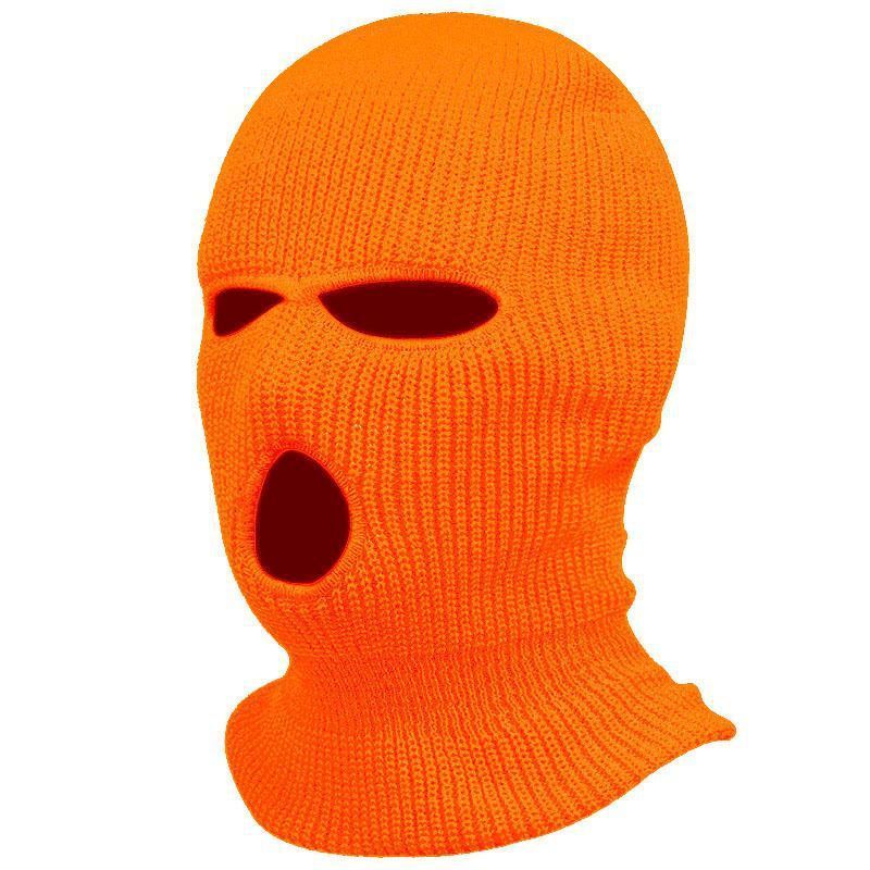 Solid Color Outdoor Cycling Warm Pullover Cap