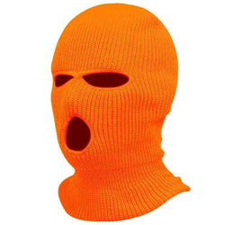 Image of Solid Color Outdoor Cycling Warm Pullover Cap